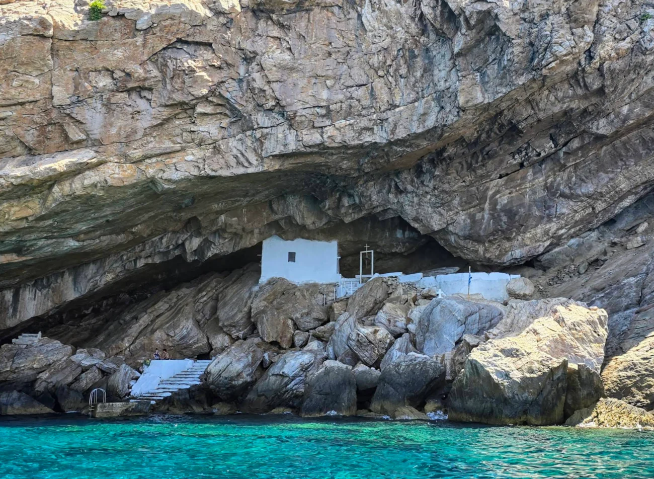 Saint Stephen Cave in Syros