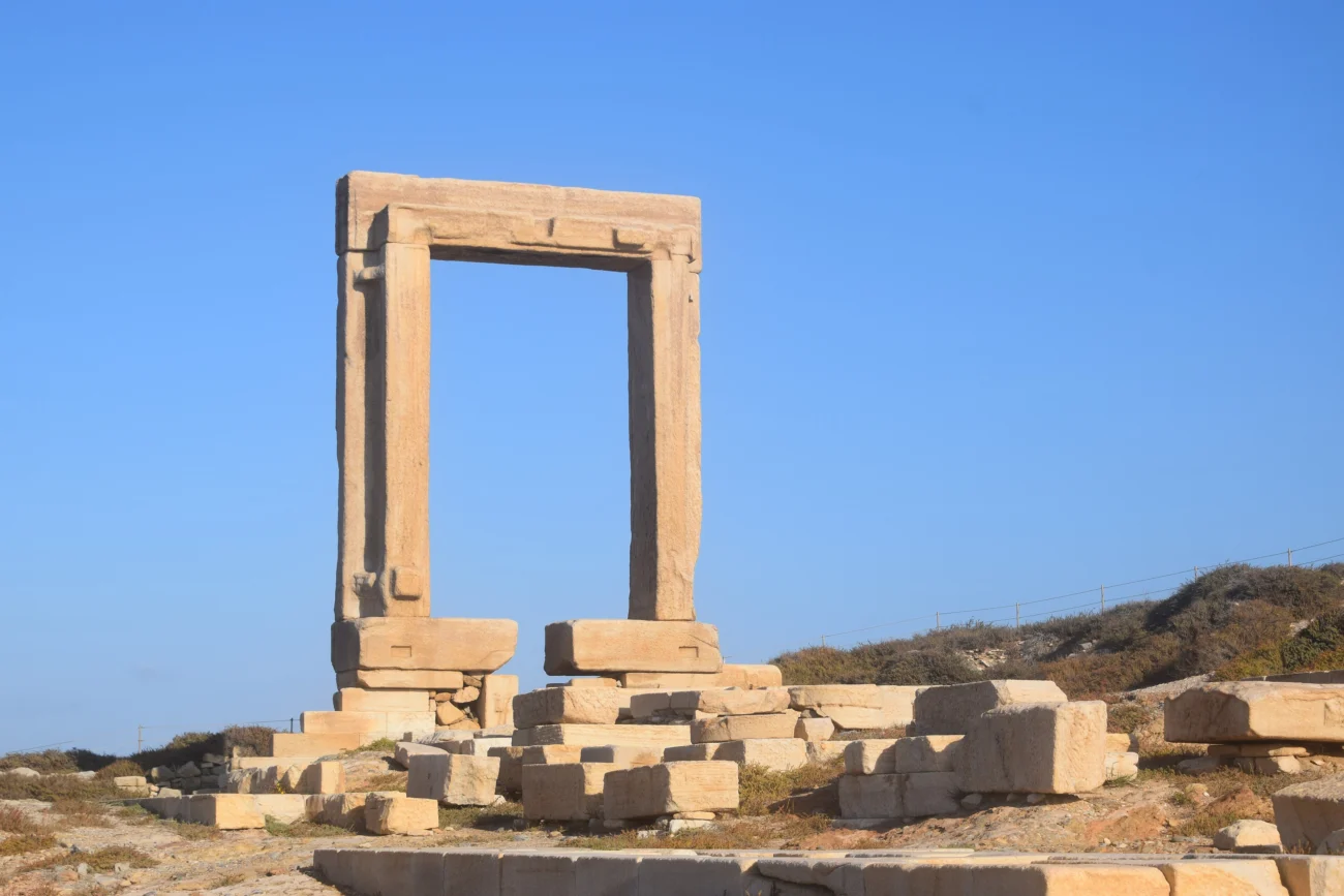 Portara Temple of Apollo Naxos